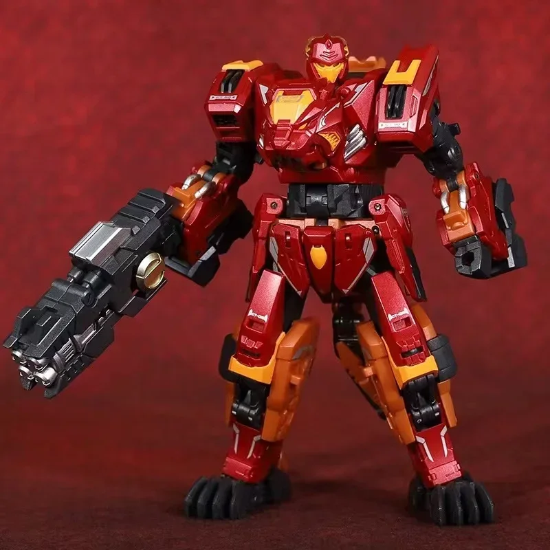 Auf Lager Cang-toys Chiyou mini CY-MINI Predaking Combiners 6-in-1 Kleinschalige Chiyou Actionfiguren Roboterspielzeug