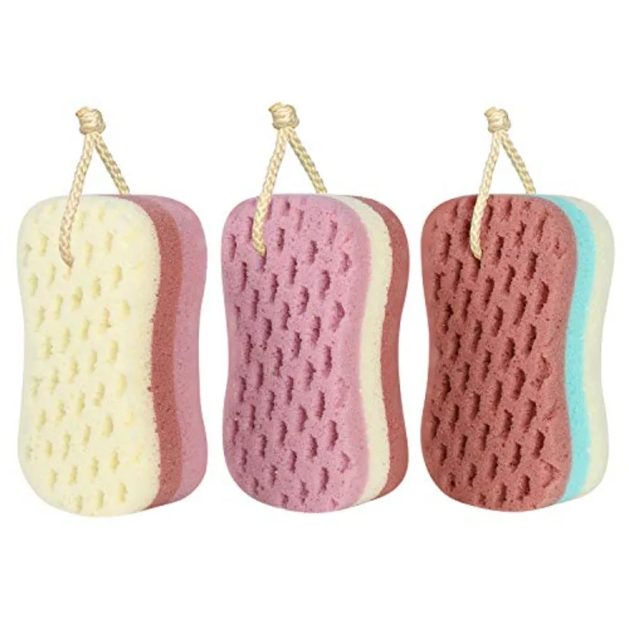 Large Bath Sponge Set for Body Wash