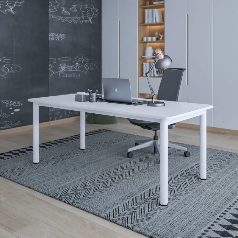 Electric height-adjustable desk frame, four legs, four motors, adjustable height, large class desk, standing large