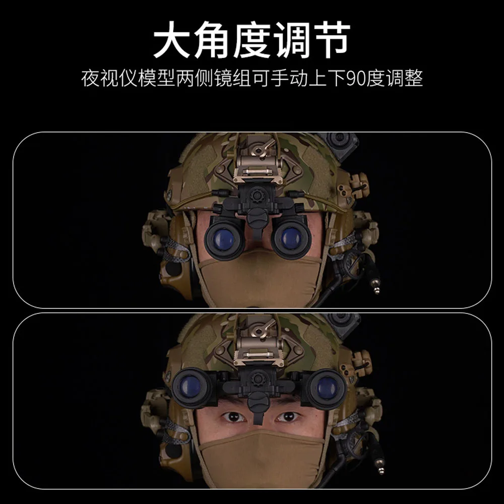 Tactical Helmet AN/PVS31 Binocular Night Vision Goggle NVG Dummy Model No Function