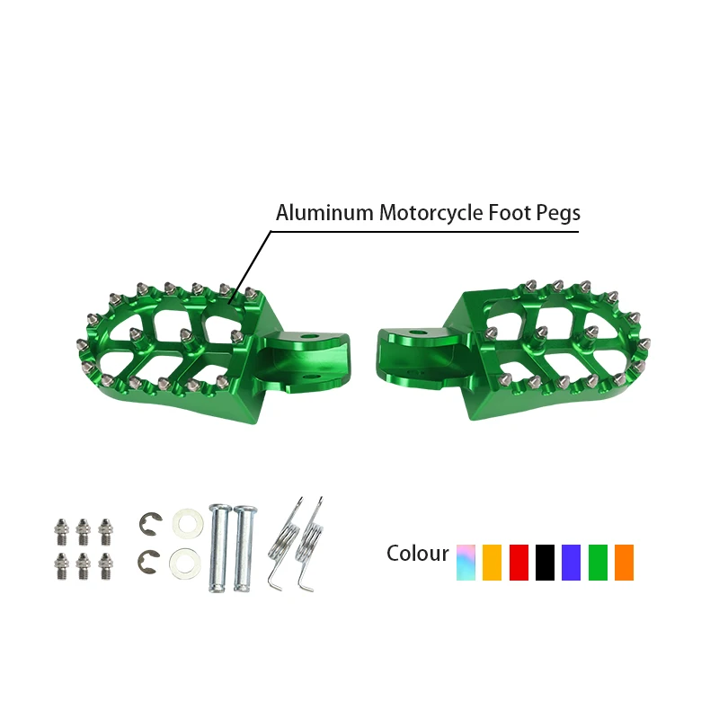Reposapiés de Pedal Universal, clavijas de reposapiés de aleación de aluminio CNC para Light Bee S/X X260 X160 TALARIA MX3 MX4 XXX Taparia
