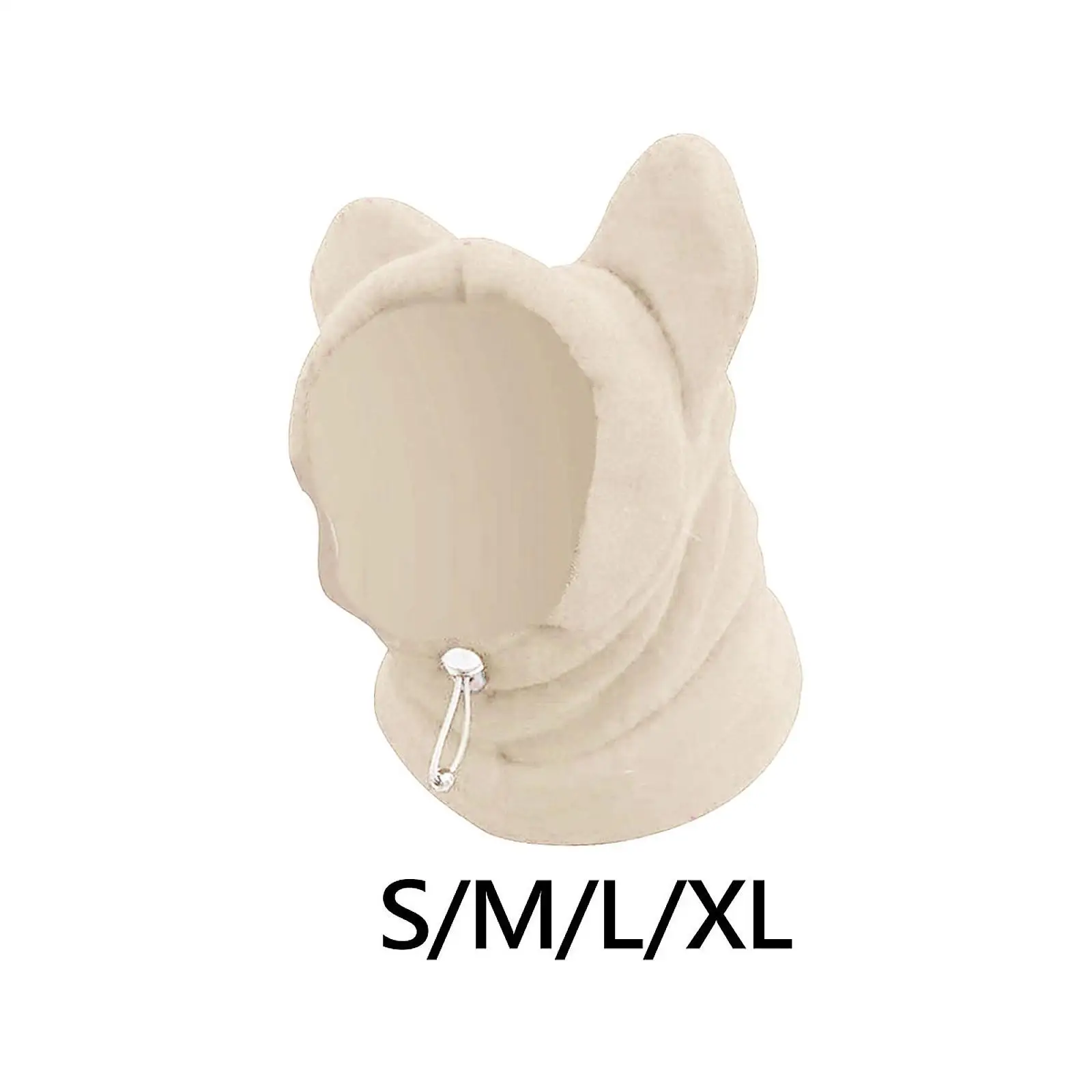 Dog Winter Hat Adjustable Soft Ears Wrap for Pets Medium to Large Dog Kitten