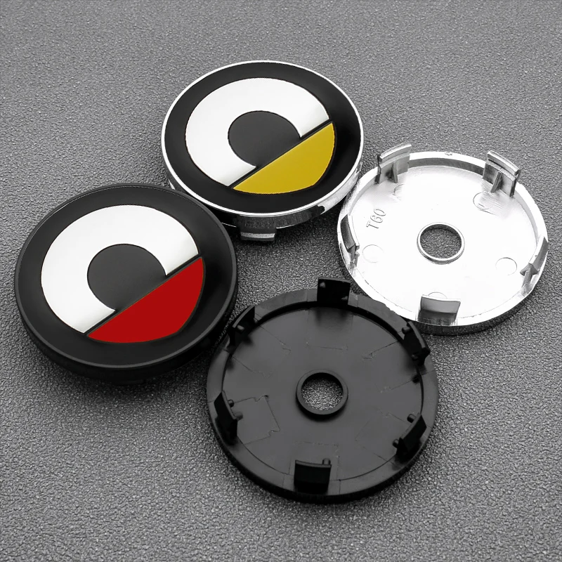 4pcs 56+60mm Smart Logo Car Wheel Rims Hub Center Decoration Stickers For Smart Fortwo Forfour 453 451 Roadster Auto Accessories