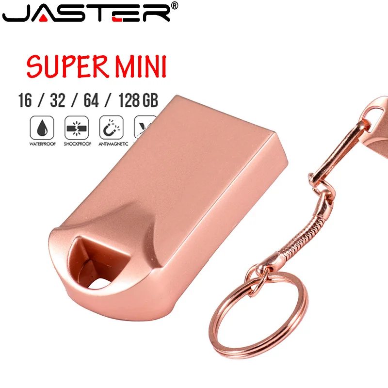 

Mini USB Flash Drive Pen Drive USB 2.0 Pendrive 64GB 32GB 16G 8G 4G Flash Memory Stick with Key Ring 128GB U Disk Creative Gifts