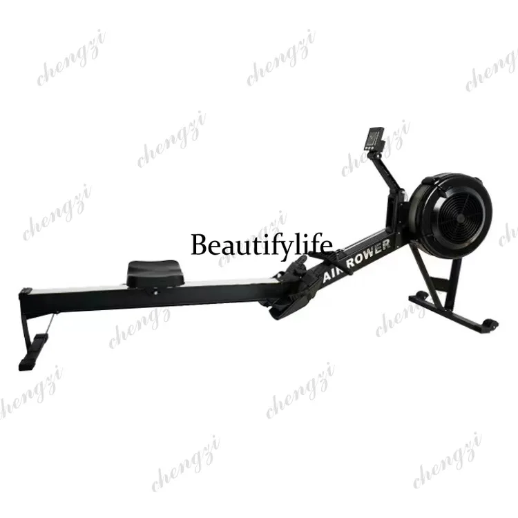 Wind resistant rowing machine, commercial home rowing machine, gym, commercial foldable wind resistant rowing machine