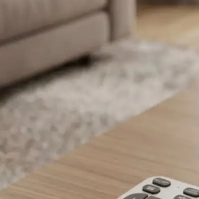 Silent 16-Button Remote Control Built for Invisible Ceiling Light Applications with 6 Configurable Function Modes