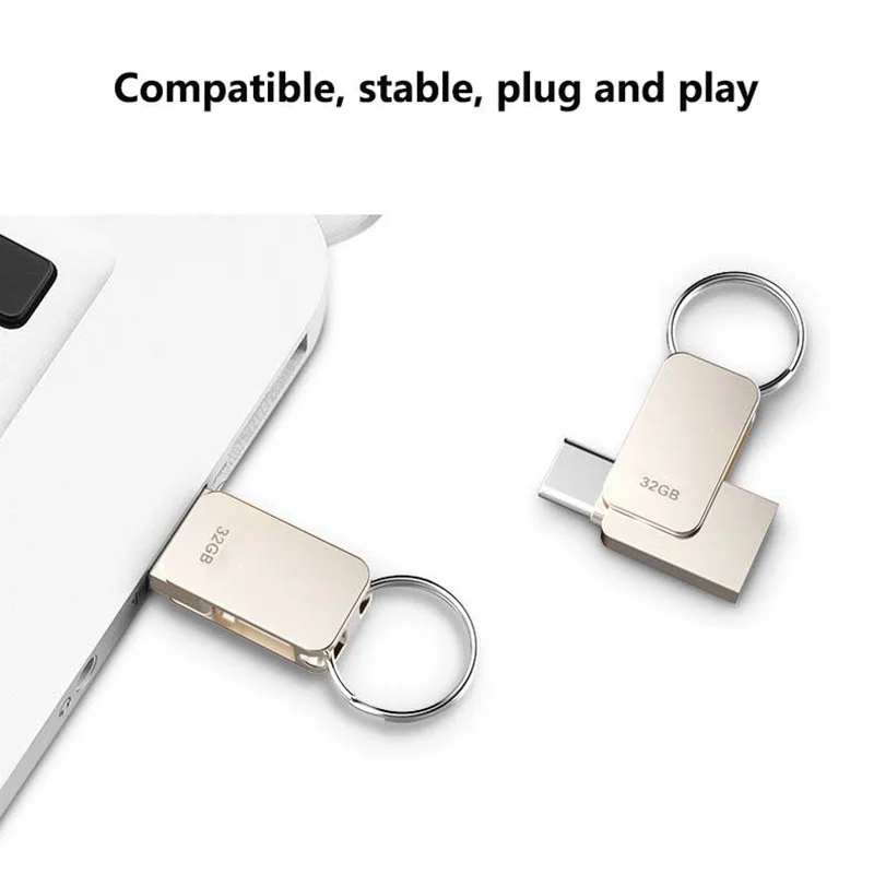 محركات أقراص فلاش Xiaomi 2 تيرا بايت USB 3.0 عالية السرعة معدنية بندريف 1 تيرا بايت 512 جيجابايت 256 جيجابايت محركات أقراص USB عصا ذاكرة للهاتف السيارة والكمبيوتر PS5 #4