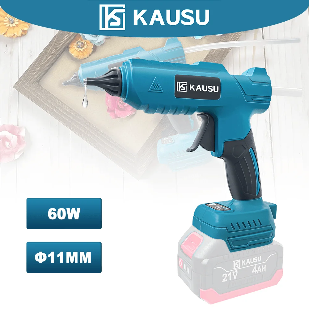 Cordless Hot Melt Electric Glue Gun With 10pcs 11mm Glue Sticks Welding Gun Repair Power Tool For Makita 18V Battery