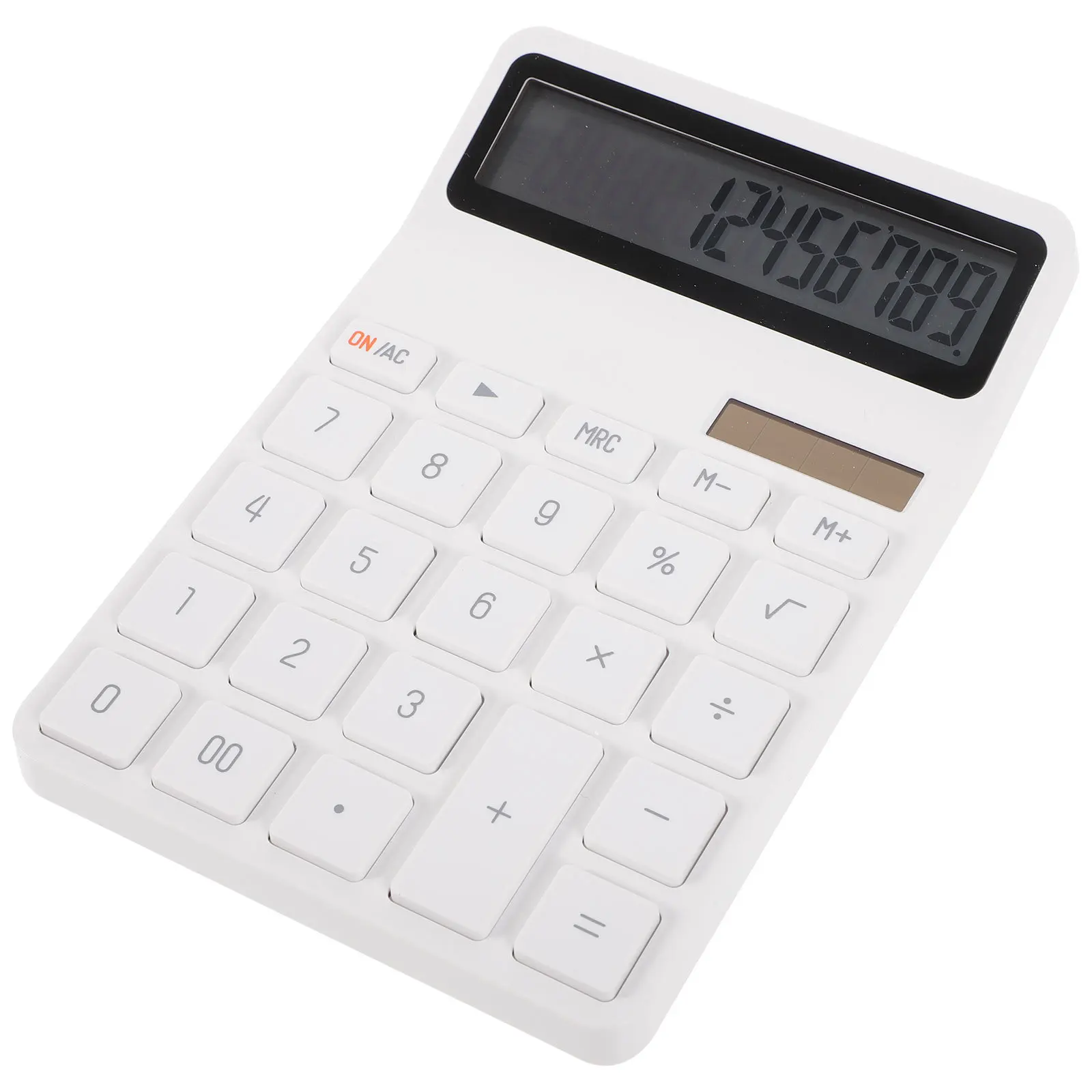 

Scientific Calculator for Students Solar Powered Desktop Calculation Device Home Office Supply Professional Math Aid