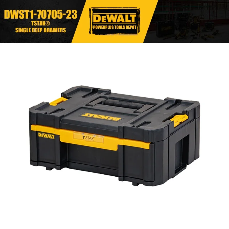 DEWALT TSTAK® DWST1-70705-23 Single Deep Drawers DWST1-70706-23 Double Shallow Drawers Tool Box Power Tool Accessories