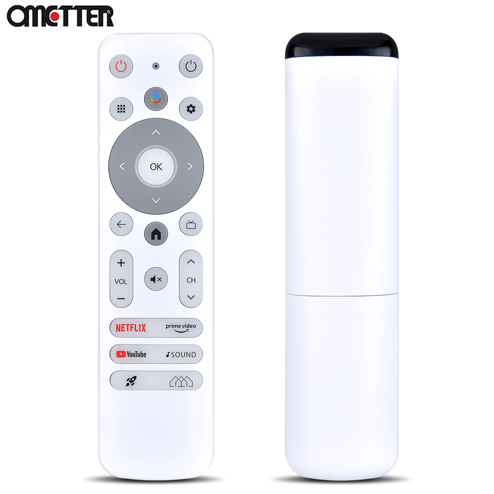 

New Voice Remote Control For Home Hub Homatics Box Q 4K UHD Android TV