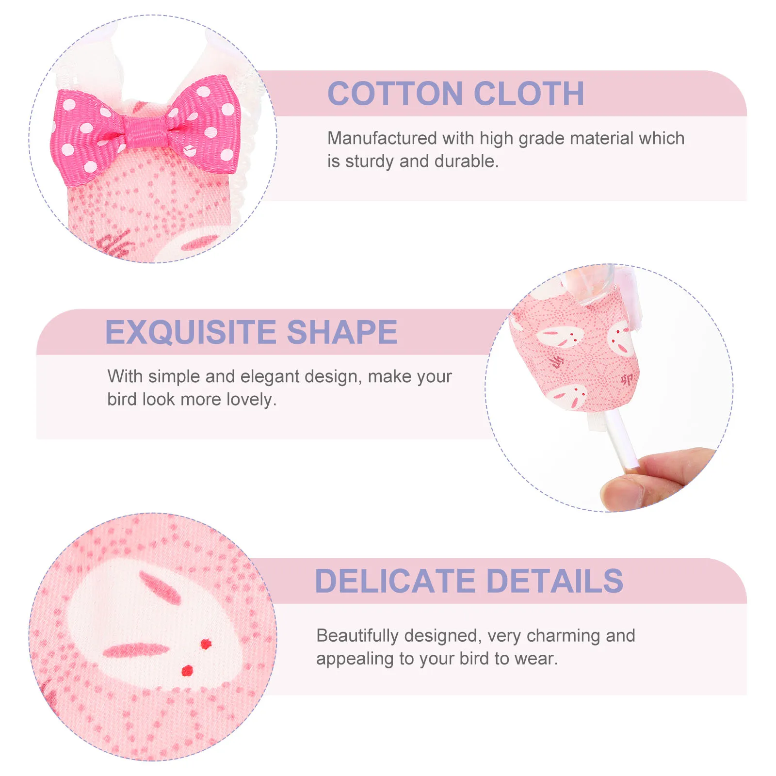 

Parrot Blanket Clothes Dizzy Pet Bird Accessories Washable Diaper Parakeet Flight Suit