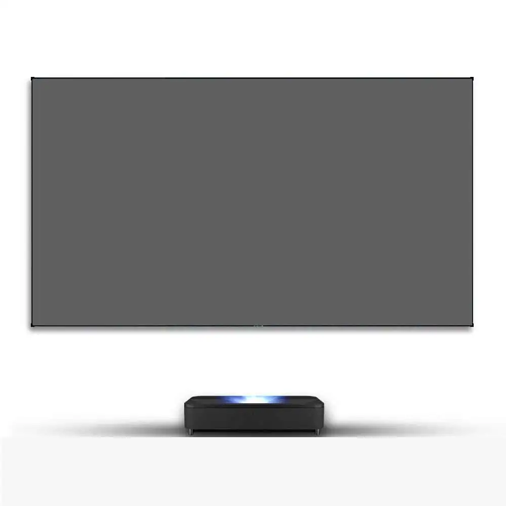 

100"-150" ALR Projector Screen Ambient Light Rejecting T-Prism Wall Fixed Frame Screen for Ultra Short Throw Projector 4K 3D