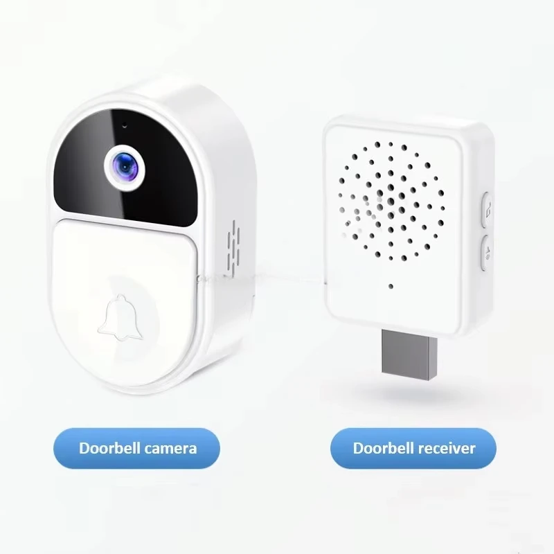 

Tuya V8 Smart Wifi Video Doorbell Electronic Wireless Doorbell Receiver HD IR Night Vision Camera Security Video Intercom