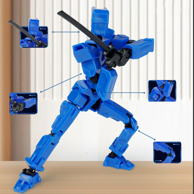 Diy aranha manequim figura de ação 13 multi-articulado móvel shapeshift robô 3d impresso montagem modelo brinquedos para crianças adulto