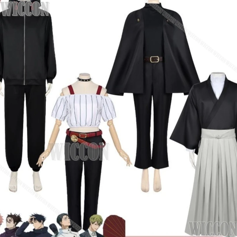 

Uutsu Kaisen Zenin Maki Cosplay Costume Uniform Halloween Carnival Party Christmas Clothes Clothing Naoya Zenin Navidad Carnaval