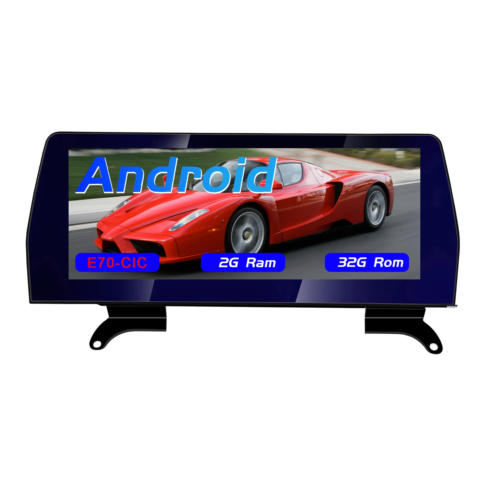 

12.3’’ Android screen for BMW X5 X6 E70 E71 CIC car radio stereo, wireless Carplay Android Auto, idrive, original system,4G,WIFI