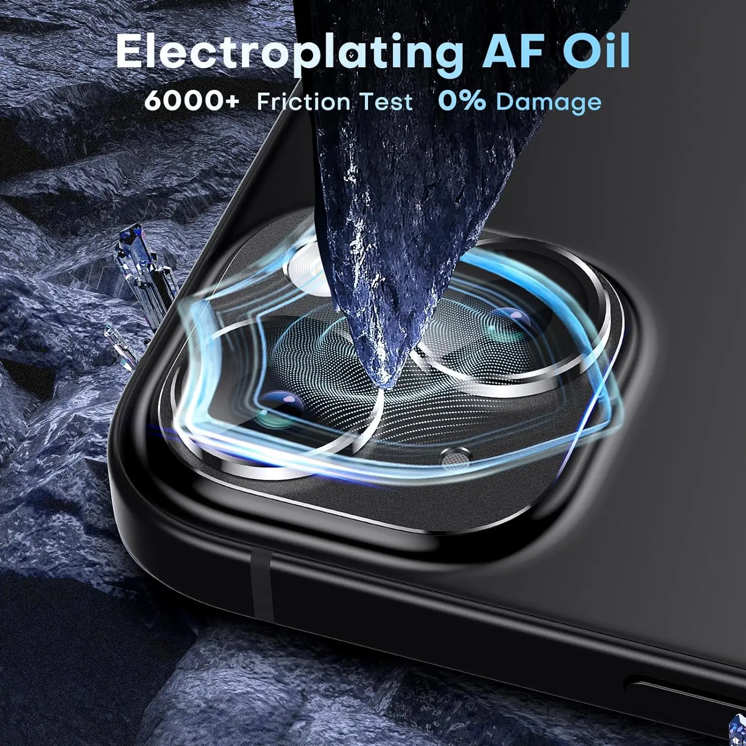 2PCS Tempered Glass Camera Lens Protector Cover For iPhone 15 Pro Max 14 Plus 13 Mini 15Pro 14Pro Protection Phone Accessories - náhled 4