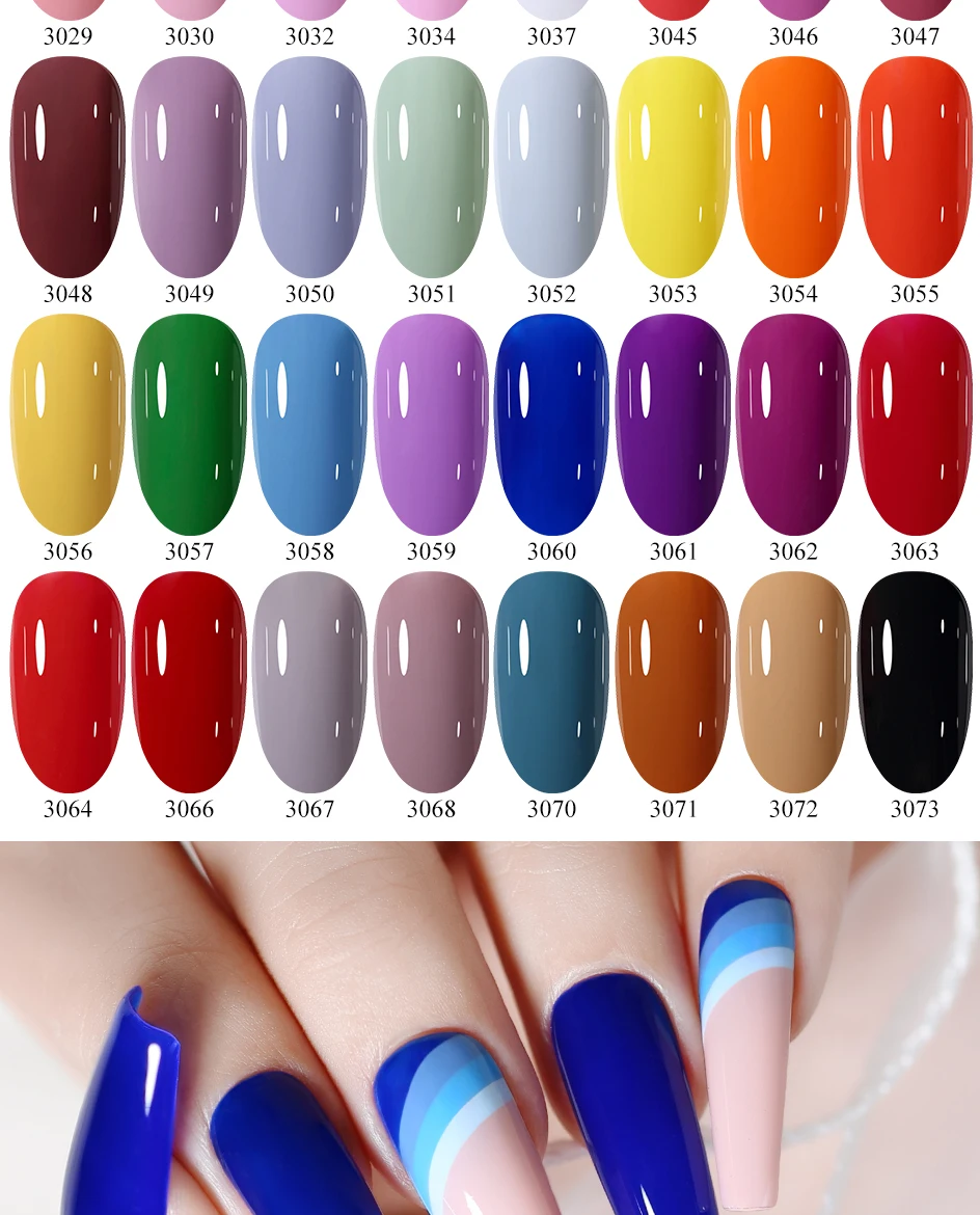 Arte Clavo Großhandel 15ml HEMA- und TPO-freier UV-LED-Gel-Nagellack, ablösbarer Gel-Lack, Nagelkunst, Dropshipping, Salonbedarf – Detail 11