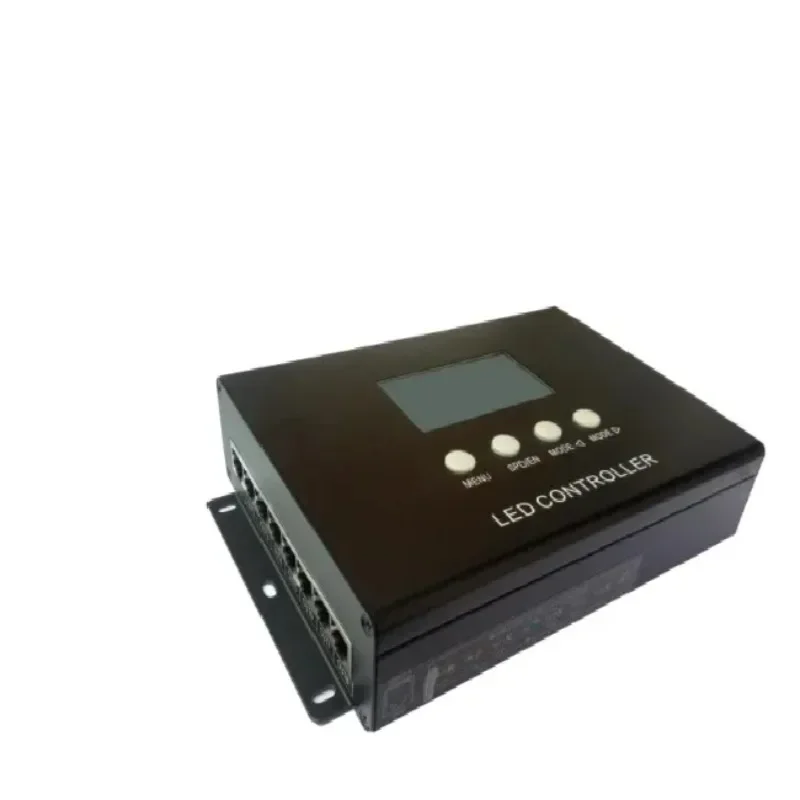 2025Programable RGB color led DMX SPI TTL controller SD Card led matrix controller for lighting project