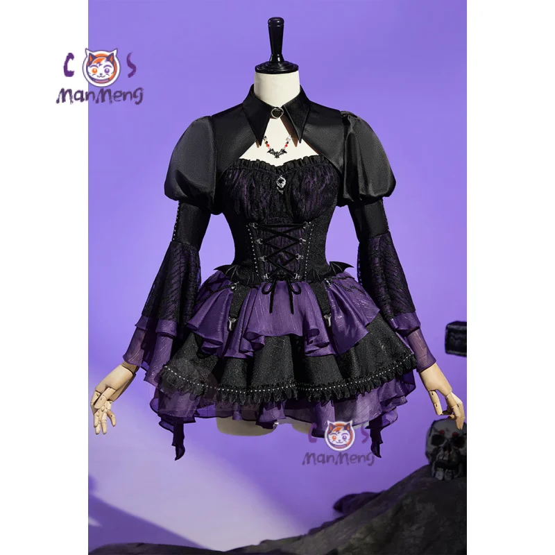Monstro cos alta elissabat cosplay traje feminino festa de