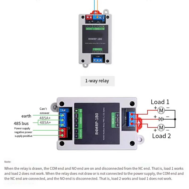 RS485 Modbus Relay PRO RS485 واجهة التتابع Modbus RTU بروتوكول التحكم Optocoupler العزلة