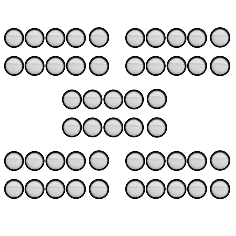 

T83C-50 Pieces Filters Cleaning Replacement Hepa Filter Suit For Proscenic P8 Vacuum Cleaner Parts
