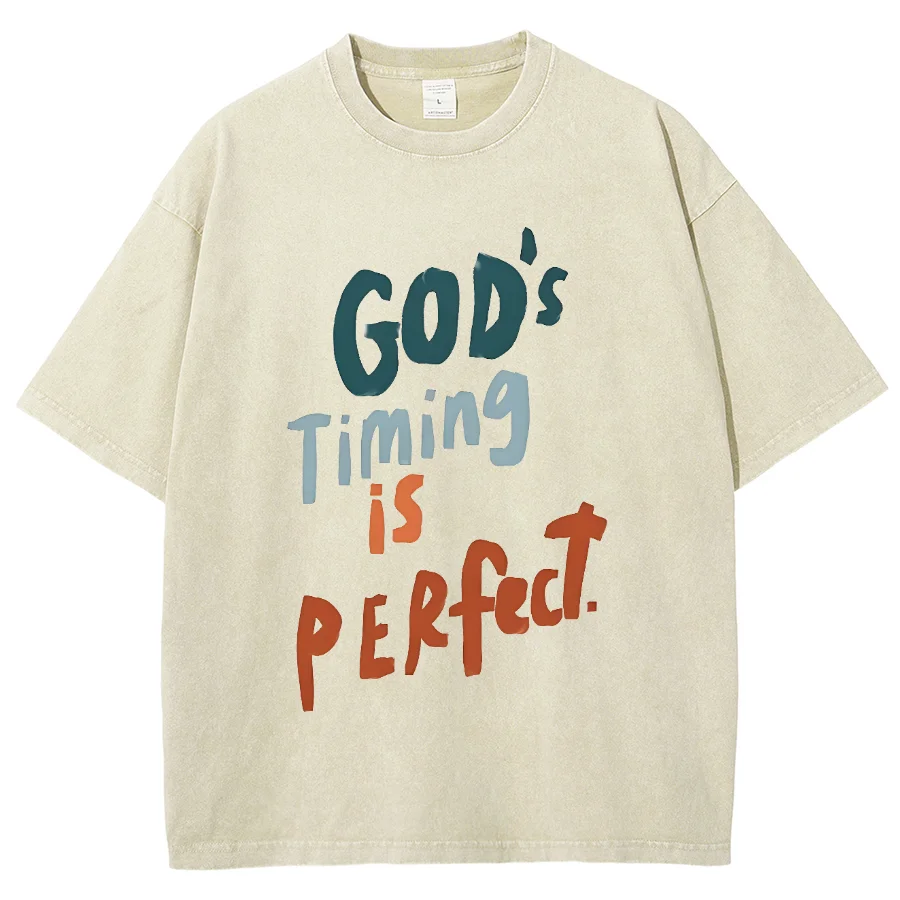 T-shirt da donna con stampa di lettere in tinta unita t-shirt oversize in Denim lavato manica corta allentata semplice e Casual per pendolari t-shirt di alta qualità