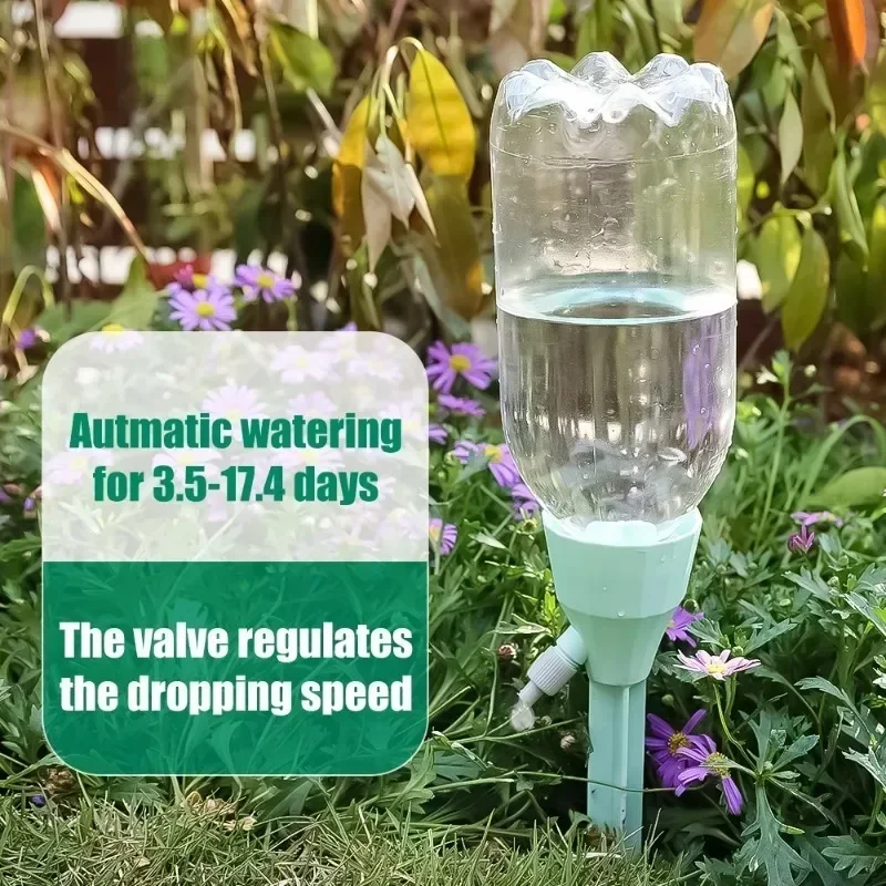 Adjustable Automatic Drip Irrigation System Self Watering Spike for Flower Plants Greenhouse Garden Auto Water Dripper Device