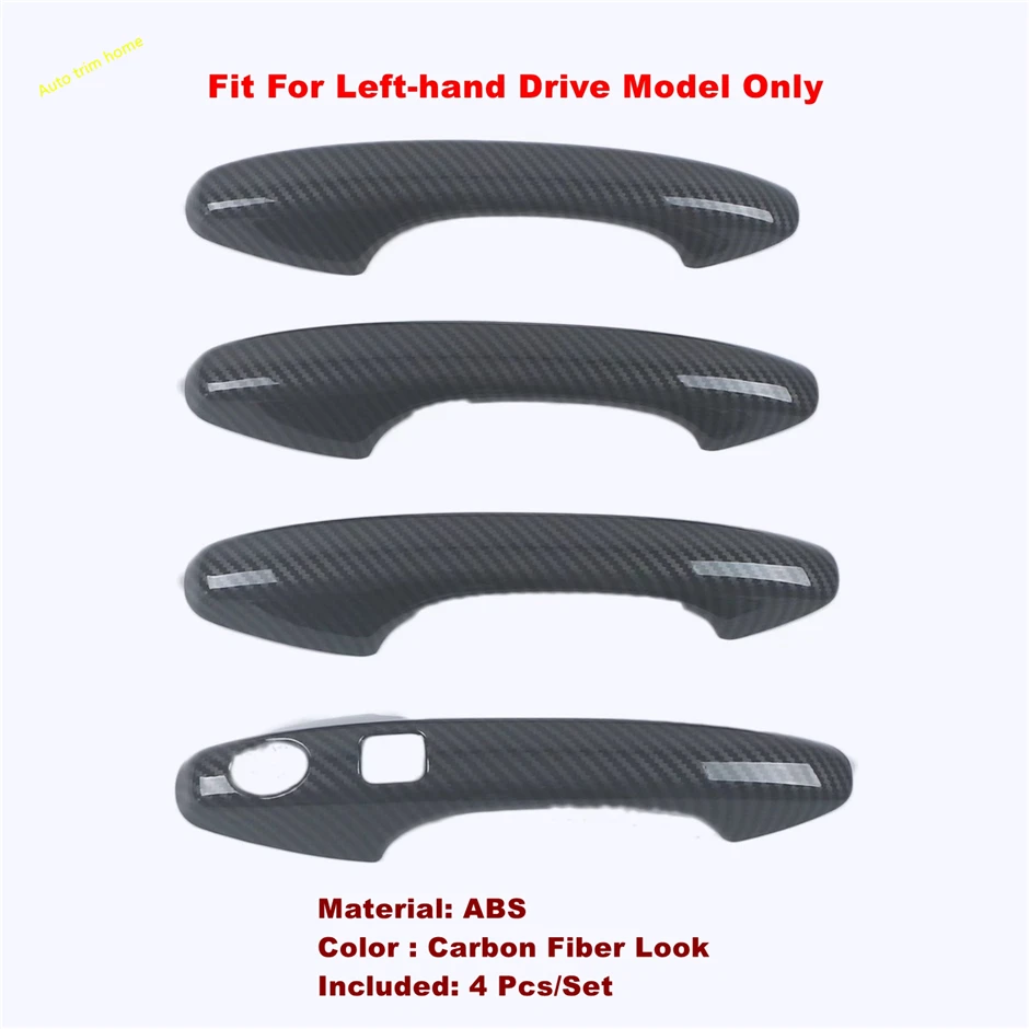 

Outer Side Door Pull Doorknob Handle & Bowl Decoration Frame Cover Trim Fit For Haval Jolion 2021 2022 2023 2024 Car Accessories