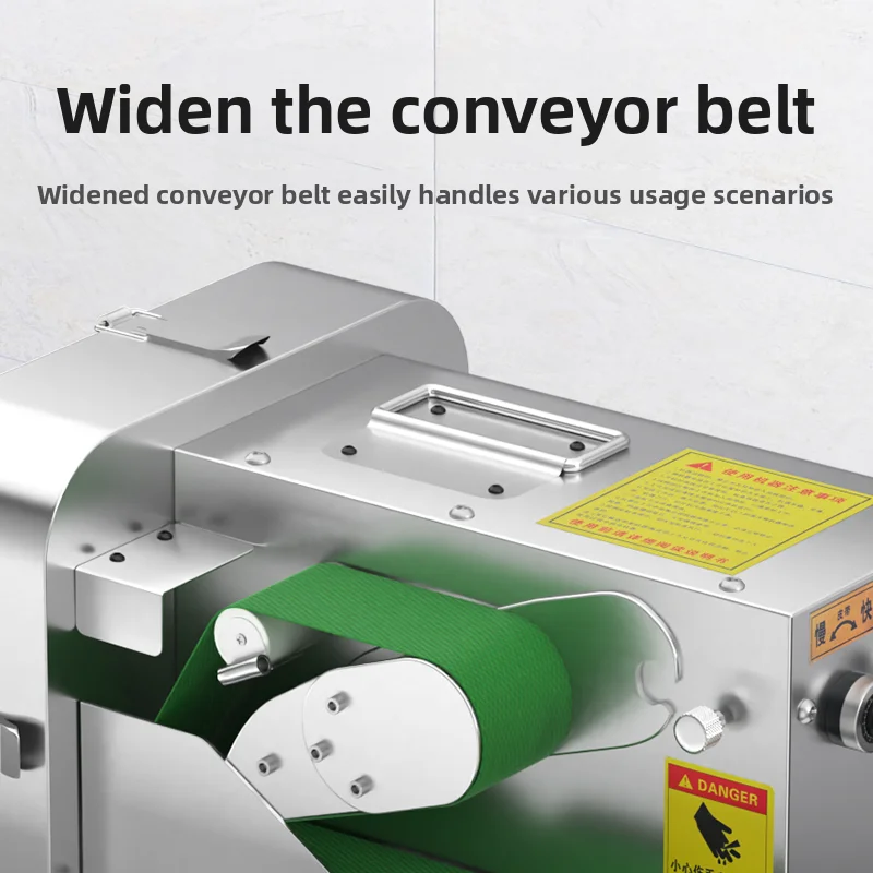 Small Commercial Automatic Vegetable Cutte –Multi-Function Onion Slicer,Potato Shredder,Leek/Pepper Segmenter for Restaurant Use