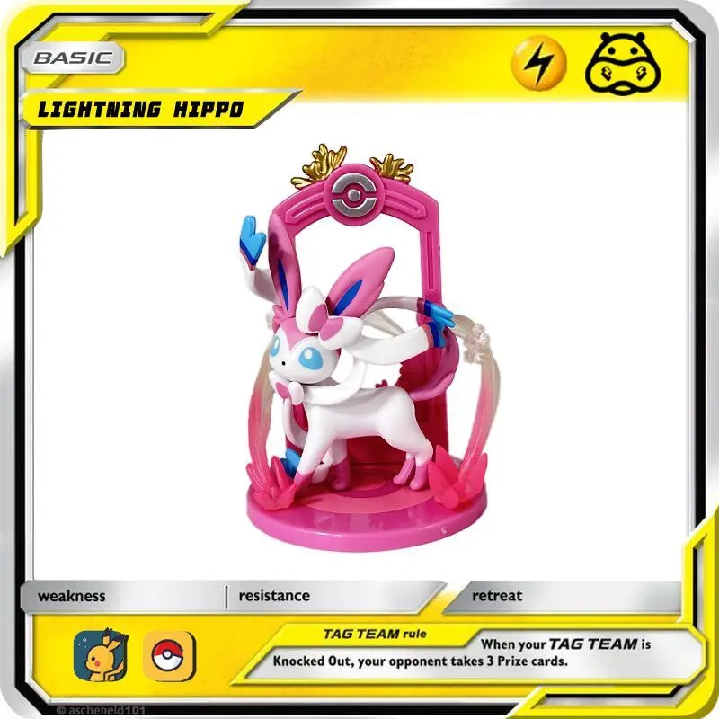 Pokemon collectible figurines PVC Cartoon Eevee Dream kids Blind Box Hand Doll Display Children Gift Collection