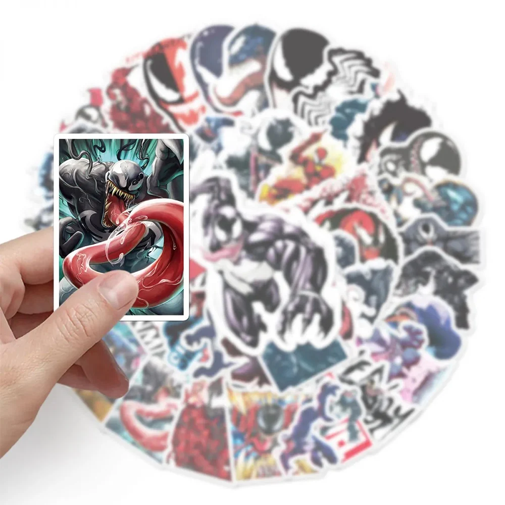 10/30/50PCS disney klasický film venom komiks nálepky vodotěsný hustý graffiti declas DIY papírnictví helma požitek klasický nálepka