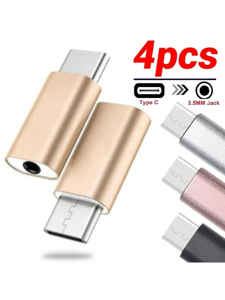 Konwerter słuchawek typu C żeński na 3.5mm Jack męski AUX Jack przejściówka Audio do słuchawek nausznych uniwersalny przejściówka Audio do słuchawek nausznych USB-C — zdjęcie 2