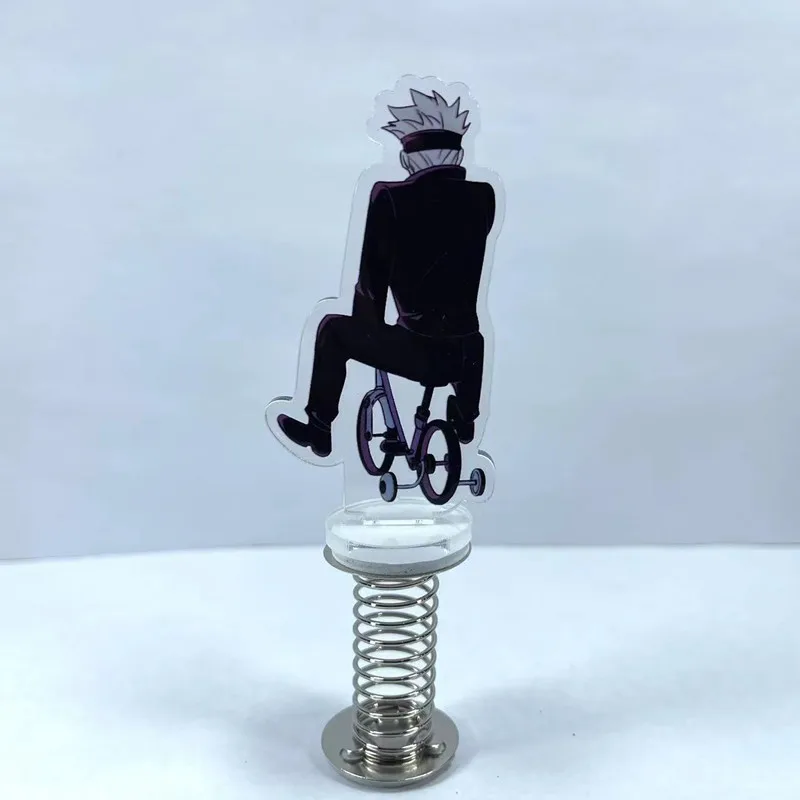 アニメ解凍シェイクスタンドモデル呪術廻戦五条悟コスプレ両面ブランド透明アクリル机飾りおもちゃ