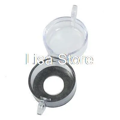 Black Clear 22mm Protective Cover Guard for Round Push Button Switch