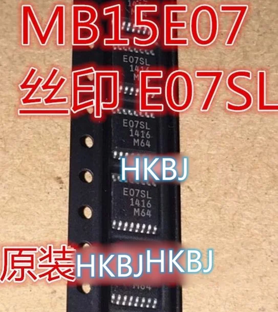 5PCS Original E07SL MB15E07SLPFV1-G-ER-6E1 MB15E07 SSOP16 IC NEW