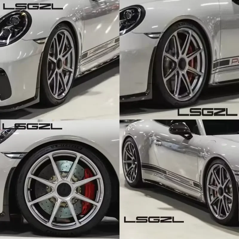 i LSGZL Custom Forged Alloy Monoblock Wheel for cybertruck Car Wheel Rims 16-26 Inch 6x139.7 5x114.3