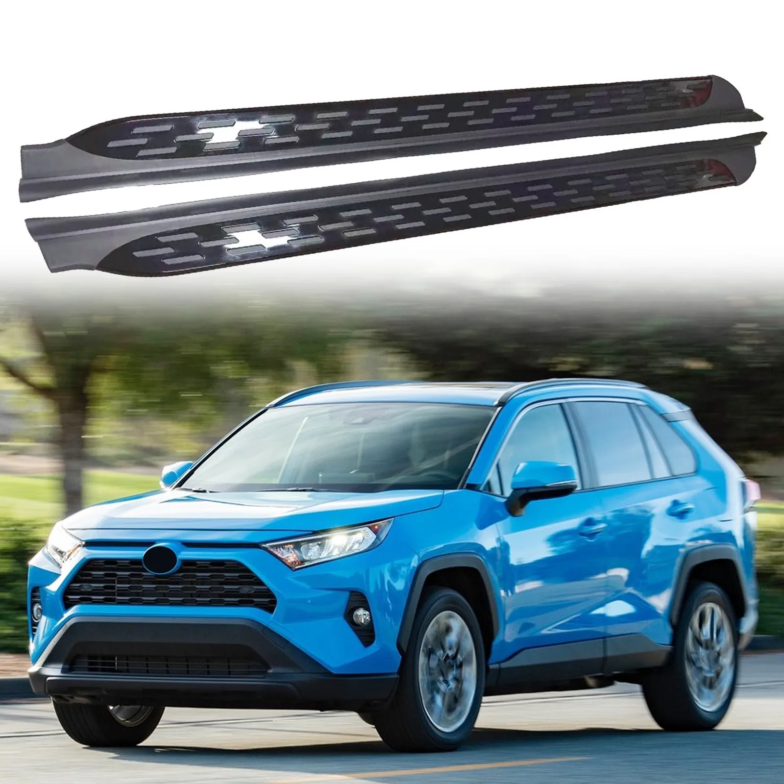 

Running Board Side Step Pedal Nerf Bar Fits for Toyota RAV4 2019-2023 2024 2025