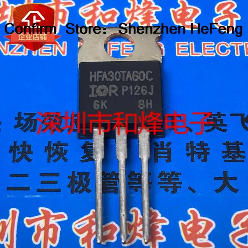 5PCS-10PCS HFA30TA60C  TO-220  600V 30A    Original On Stock Quicky Shipping