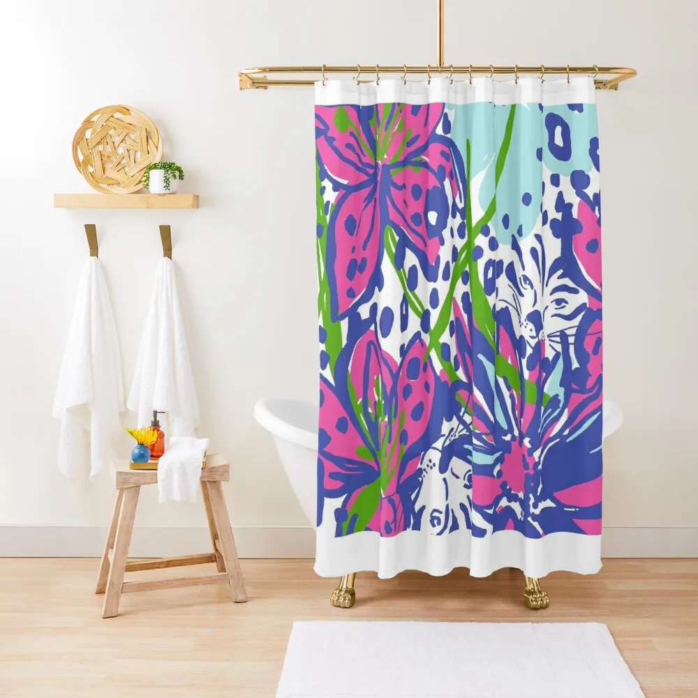 

Floral face Shower Curtain Shower Bath Shower Set Modern Accessory Bathrooms Bathroom And Curtain