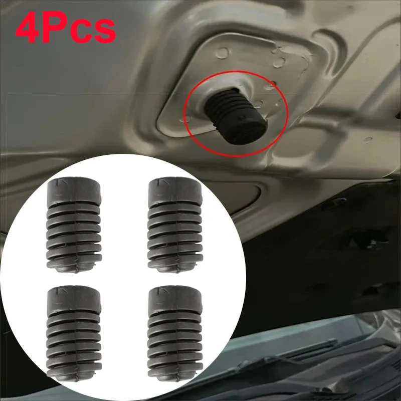 4X accesorios capó de maletero tapa cojín de puerta trasera amortiguador de tope de goma para Nissan x-trail T31 Hyundai Accent Veloster Kia Ceed