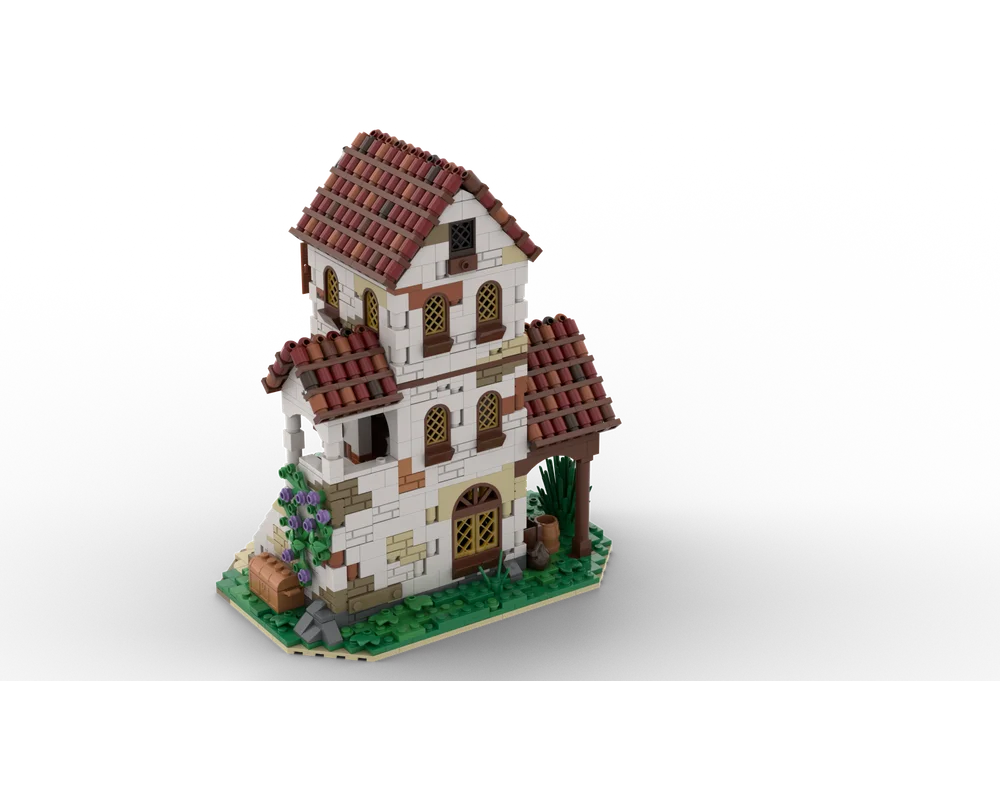 

2025 MOC-Pirates Inn (серия пиратов) 1404 детали Пираты MOC Наборы строительных блоков Подарок для детей На день рождения Рождество Строительный блок