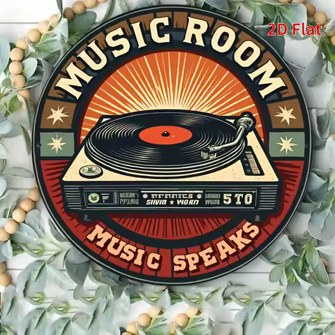 1 vintage vinyl record - mini musical decoration, suitable for homes, bars, restaurants and mus... product image