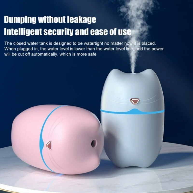 USB Humidifier Household Office Portable Students Dormitory Bedroom Small Cute Mini Large Spray Car Mounted