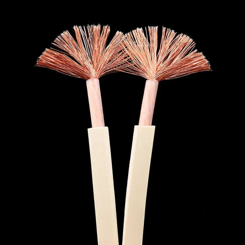 OFC Audio Speaker Cable Oxygen-Free Copper Car Speakers Subwoofer Home Theater Sound System Engineering Line Amplifier