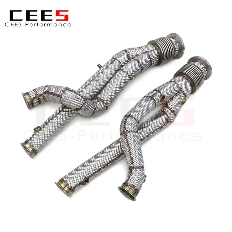 

CEES Factory Price Exhaust Downpipe Performance for Lamborghini Aventador SVJ 2011-2019 Stainless Steel 304 Exhaust Pipe