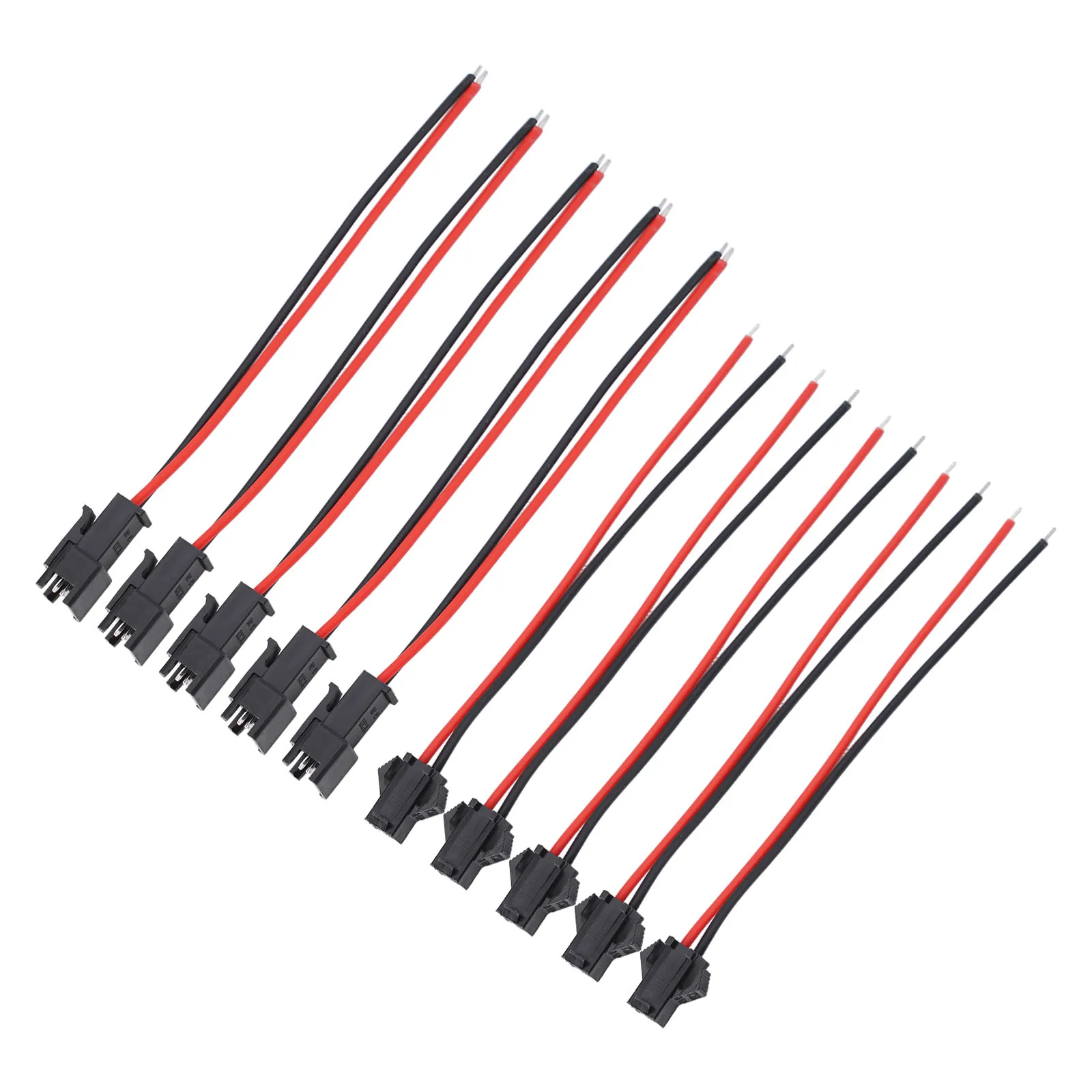 LED Connector Terminal Block Set 5 Pairs 2 Pin for LED Light Drivers Light Bars and Wall Washer Installation Projects