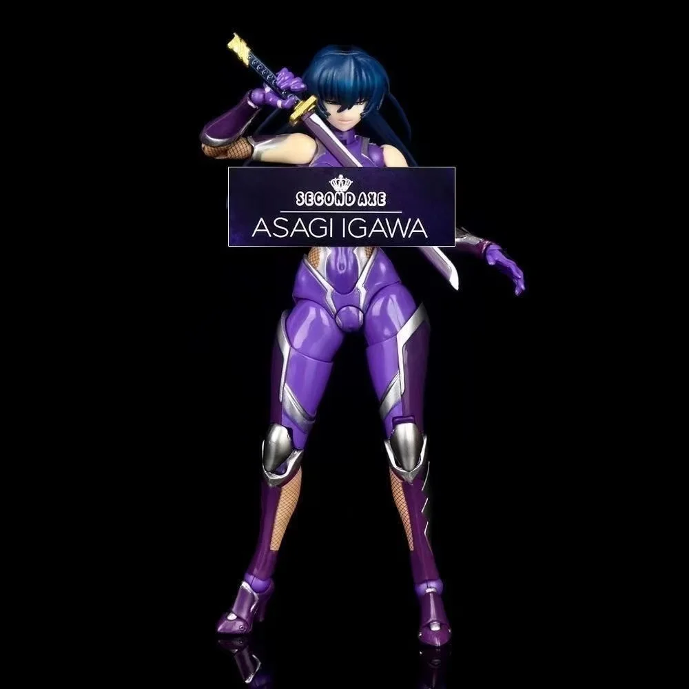 Domestic in-stock N Company Sexy Demon Ninja Asahei Ikawa Asahei Jointed Pure White Magical Girl Erika Kuramoto Action Figure view 4