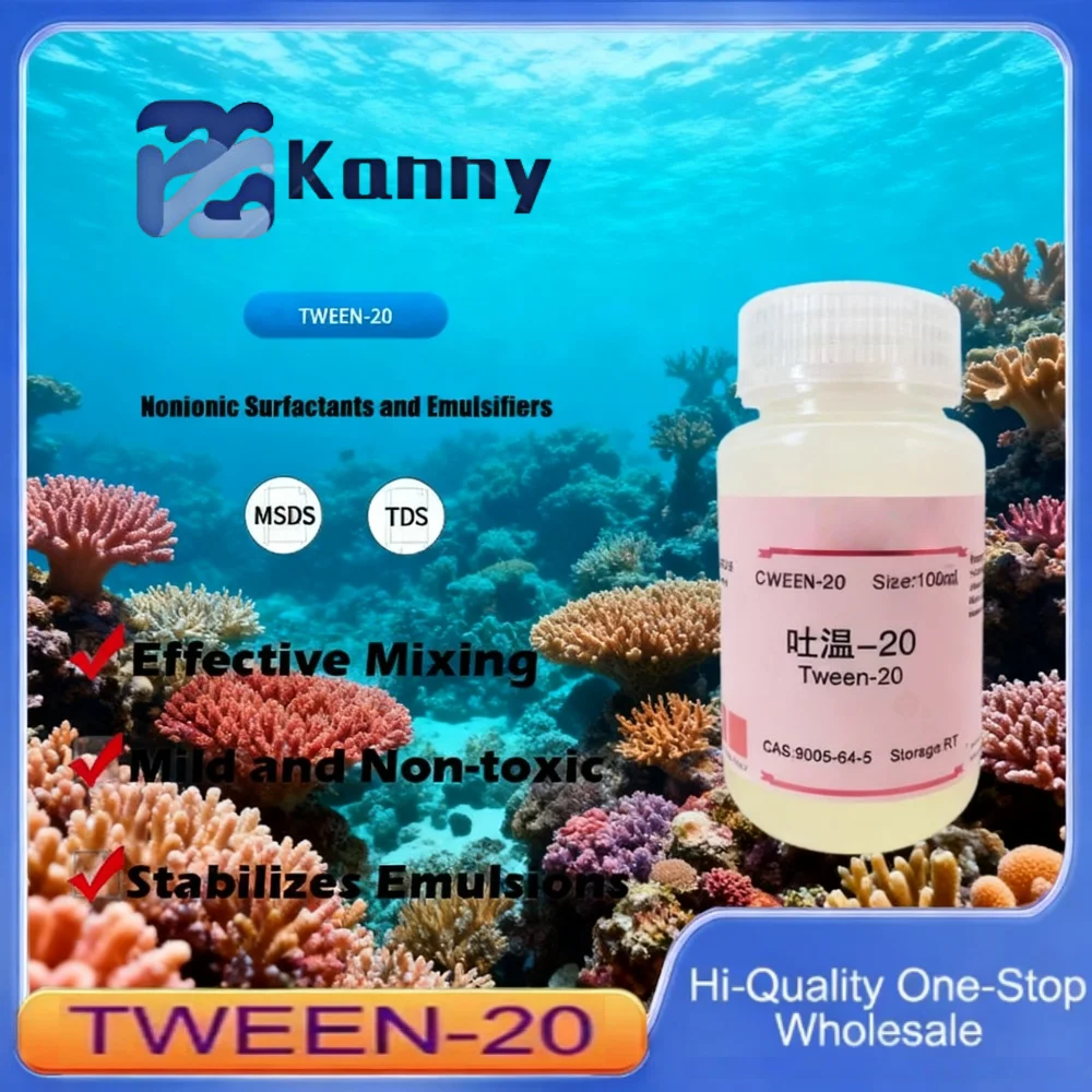 TWEEN-20 Emulsifier for Effective Mixing and Stabilizing in Laboratory and Industrial Applications Original Product